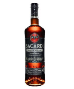 Bacardi Black Rum Carta negra - 1 Liter