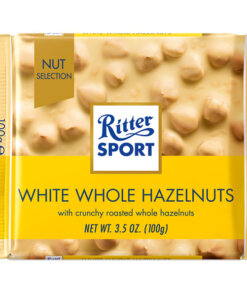 Ritter Sport White Whole Hazelnuts - 100 Grams