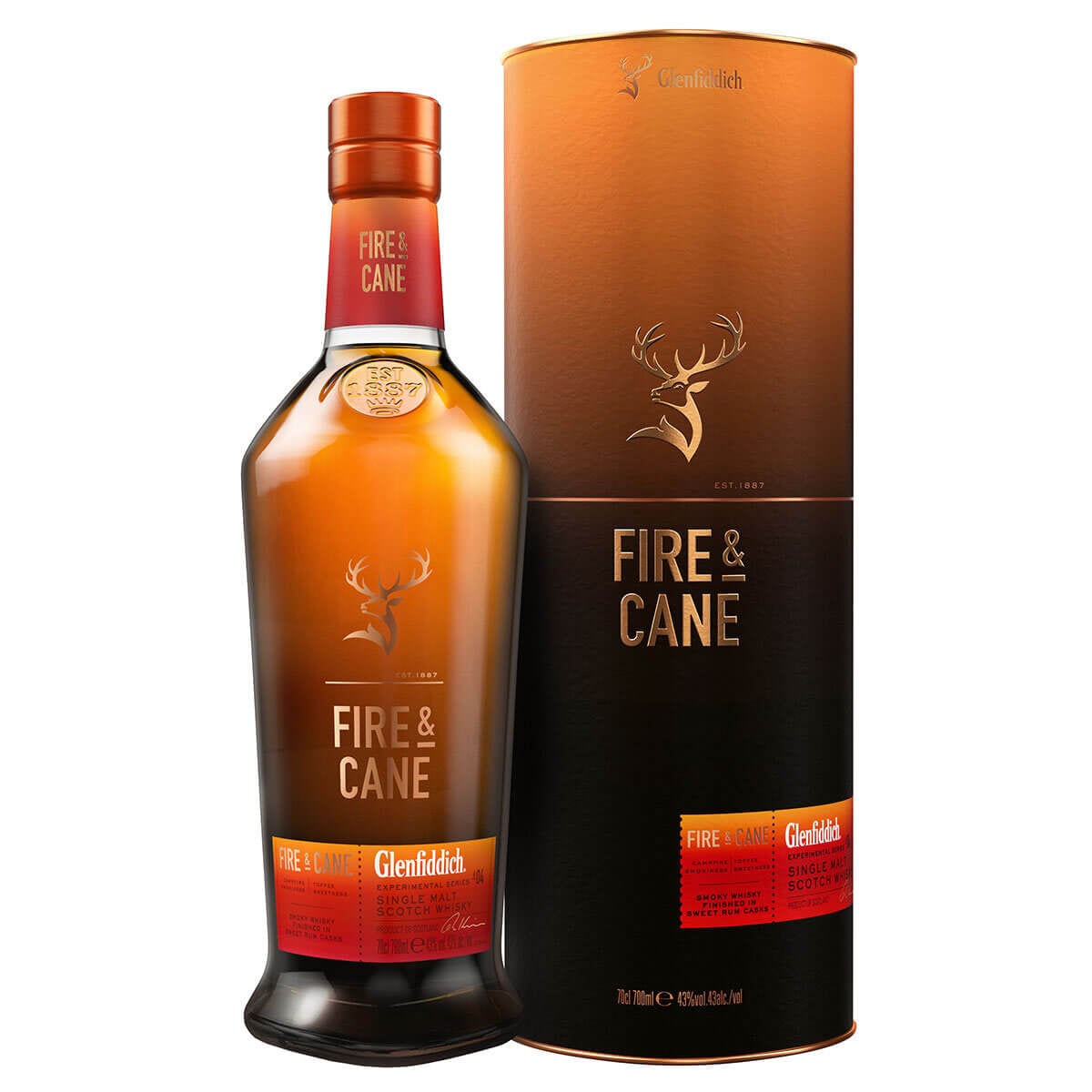 Glenfiddich Fire & Cane - 75cL