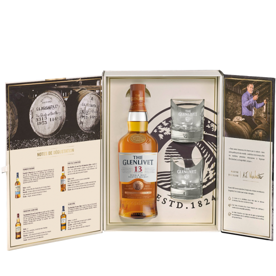 The Glenlivet 13 - Gift box +2 Glass