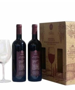 Ksara Reserve du couvent (2btls-75cl+1gls)