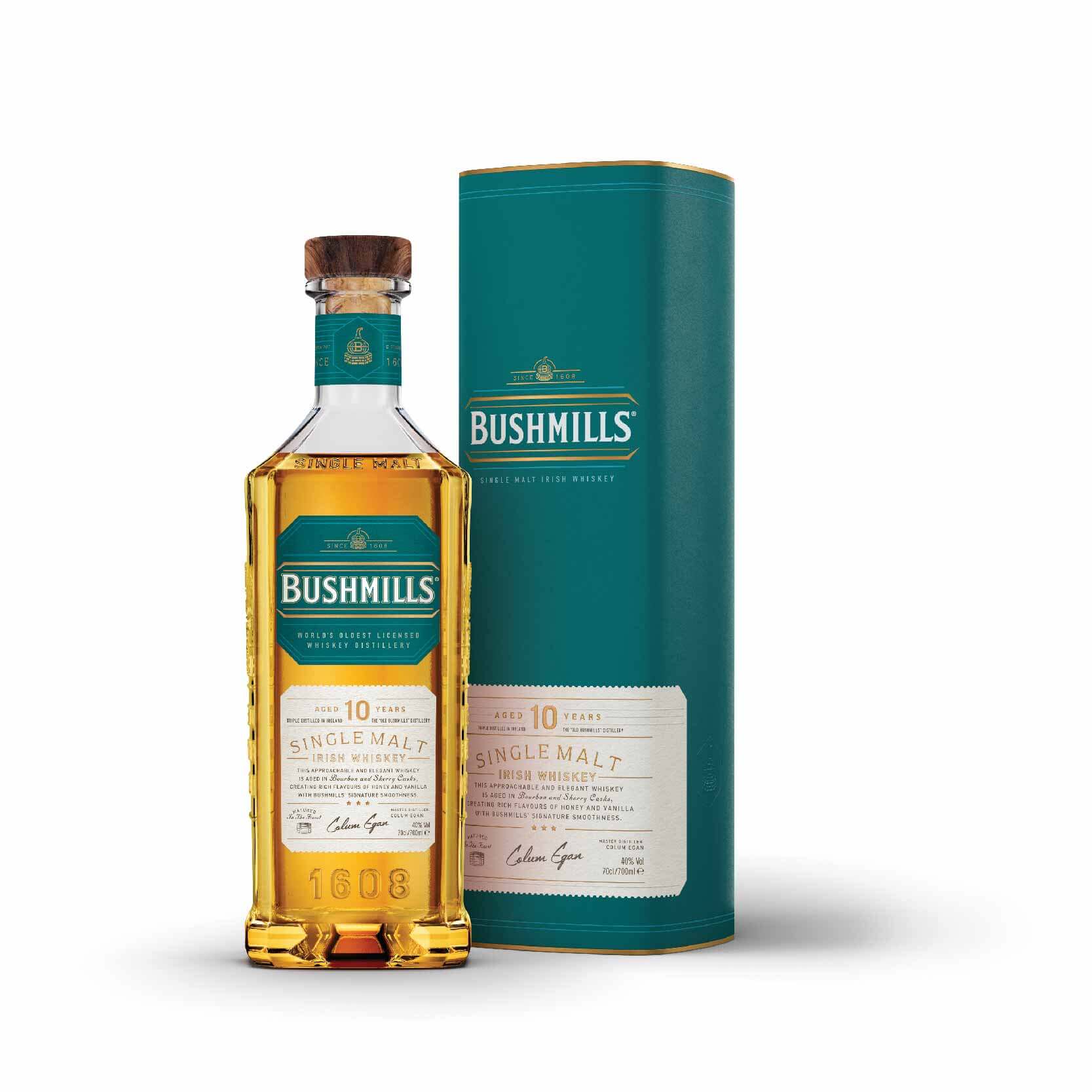 BUSHMILLS SINGLE MALT 10Y 70CL