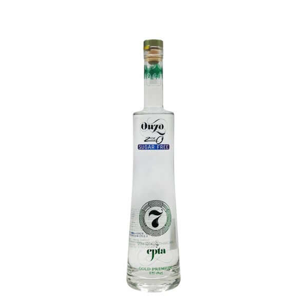 OUZO 7 ZERO SUGAR FREE 70CL