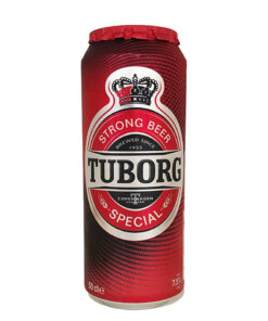 TUBORG RED CAN 50CL