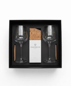 ADAMVS GIN CL.70 + 2 GLASSES + 2 COASTERS