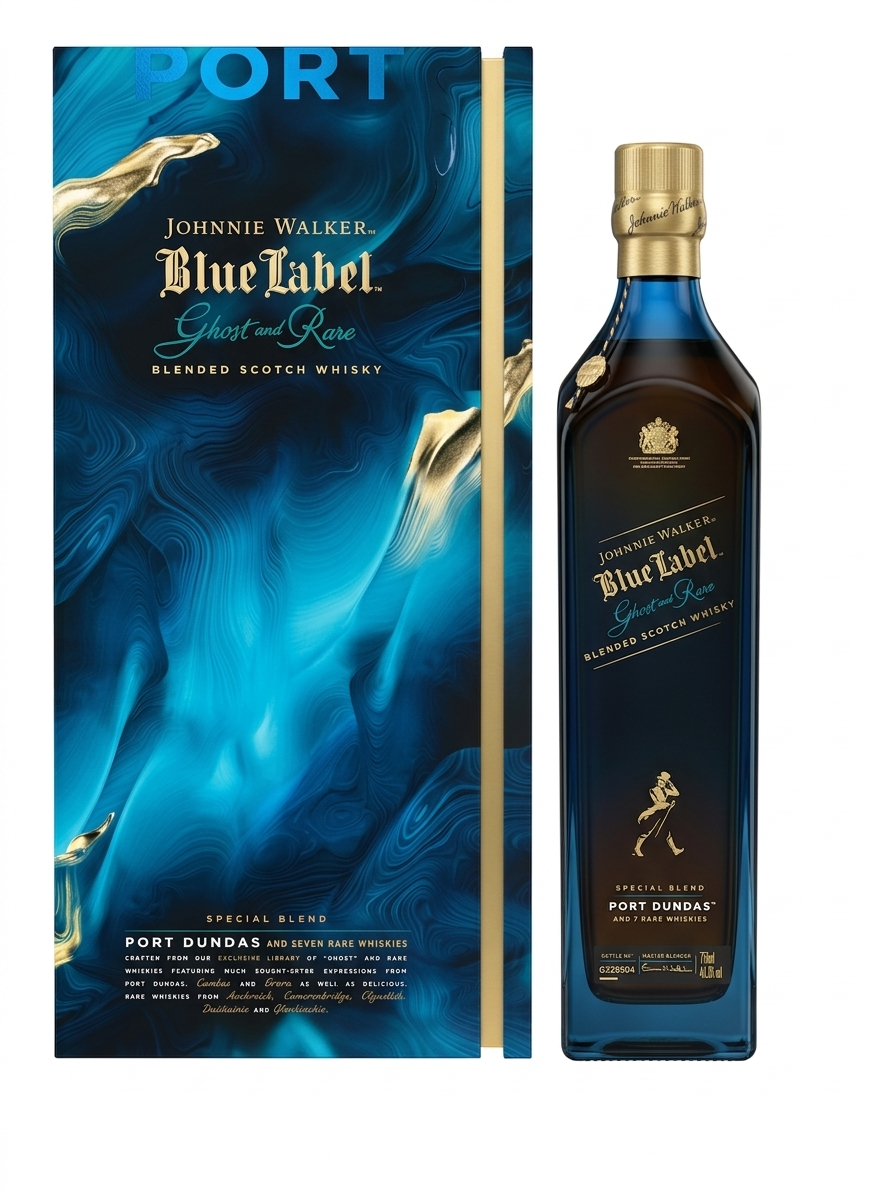 Blue Label Ghost & Rare Port Dundas